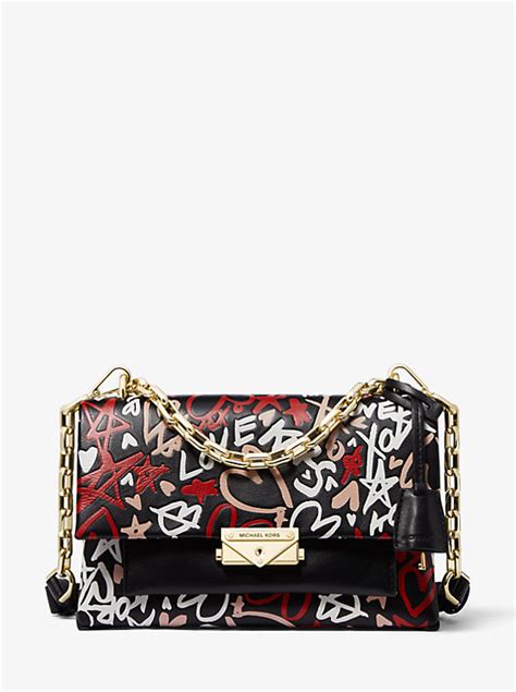 michael kors tasche graffiti|Cece Medium Qixi Graffiti Shoulder Bag .